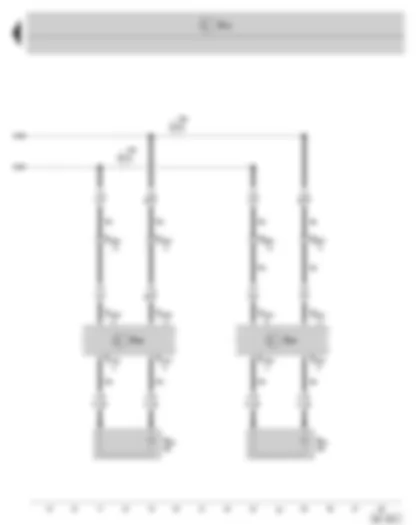 Wiring Diagram  SKODA SUPERB II 2012 - automatic anti-dazzle exterior mirror driver side - automatic anti-dazzle exterior mirror front passenger side