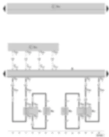 Wiring Diagram  SKODA SUPERB II 2011 - Radio - front loudspeaker