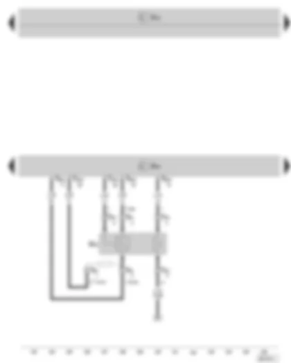 Wiring Diagram  SKODA SUPERB II 2013 - Engine control unit - lambda probe