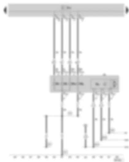 Wiring Diagram  SKODA SUPERB II 2014 - Left headlight