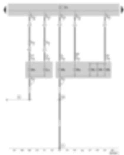 Wiring Diagram  SKODA SUPERB II 2011 - Right tail light