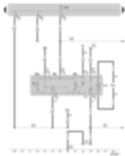 Wiring Diagram  SKODA SUPERB II 2012 - Front interior light - reading light driver