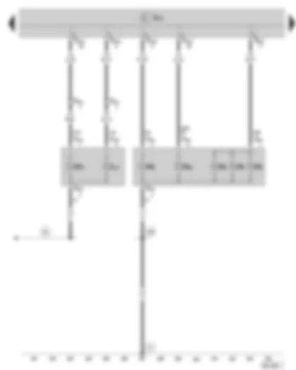 Wiring Diagram  SKODA SUPERB II 2011 - Right tail light