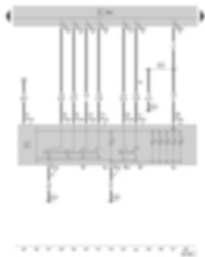 Wiring Diagram  SKODA SUPERB II 2012 - Light switch