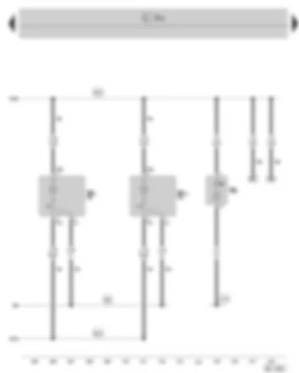 Wiring Diagram  SKODA SUPERB II 2013 - Rear left reading light - rear right reading light - glove box light