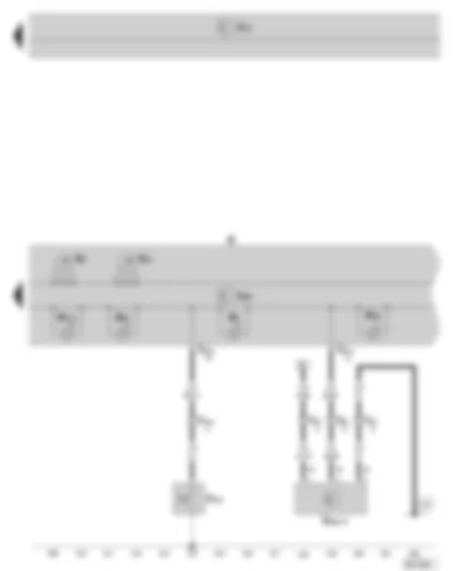 Wiring Diagram  SKODA SUPERB II 2015 - Dash panel insert - warning lights - rev. counter - speedometer - oil pressure switch for reduced oil pressure - oil level and oil temperature sender