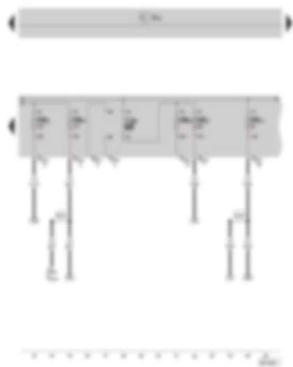 Wiring Diagram  SKODA SUPERB II 2014 - Fuse holder B on the E box