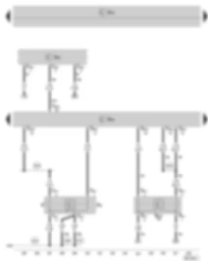 Wiring Diagram  SKODA SUPERB II 2014 - Engine control unit - brake pedal switch - clutch position sender