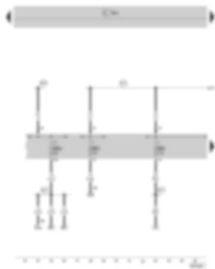 Wiring Diagram  SKODA SUPERB II 2014 - Fuse holder C in the dash panel