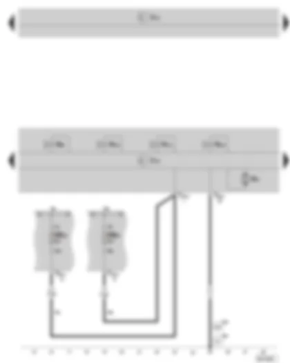Wiring Diagram  SKODA SUPERB II 2014 - ABS control unit - fuse holder B on the E box