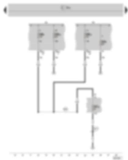 Wiring Diagram  SKODA SUPERB II 2012 - Fuse holder A at the E box - fuse holder B on the E box - fuse holder C in the dash panel