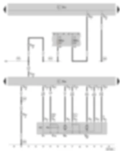Wiring Diagram  SKODA SUPERB II 2014 - Door control unit driver