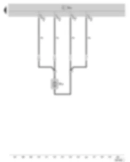 Wiring Diagram  SKODA SUPERB II 2011 - Tank filler flap locking motor