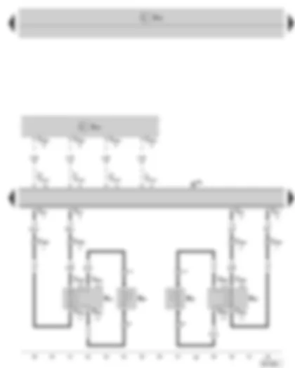 Wiring Diagram  SKODA SUPERB II 2014 - Radio - front loudspeaker