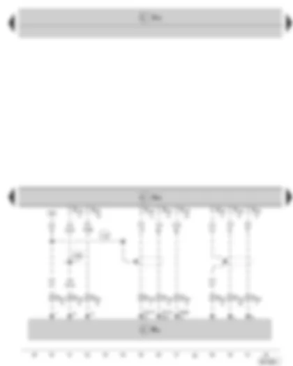 Wiring Diagram  SKODA SUPERB II 2011 - Control unit with display for radio and navigation system - CD changer