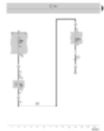 Электросхемa  SKODA SUPERB II 2014 - коробка предохранителей В на Э-боксе - коробка предохранителей С в панели приборов