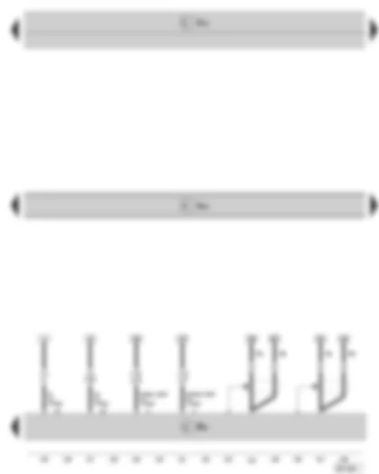 Wiring Diagram  SKODA SUPERB II 2011 - Control unit with display for radio and navigation system - TV tuner