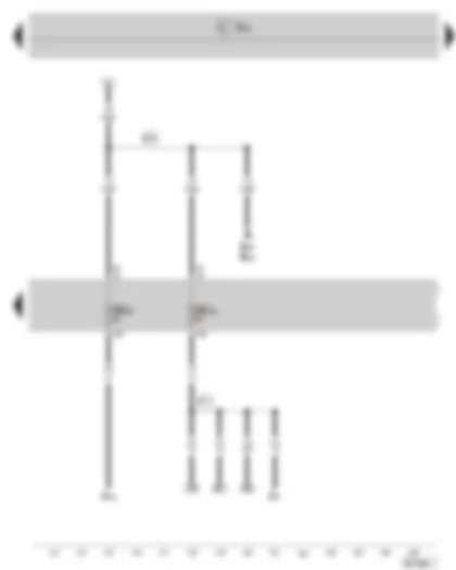 Wiring Diagram  SKODA SUPERB II 2012 - Fuse holder C in the dash panel