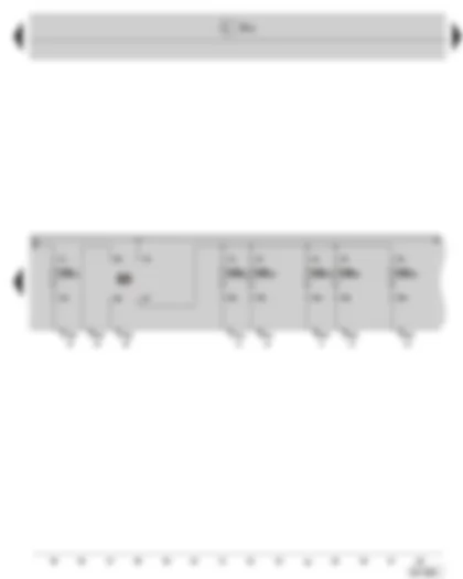 Wiring Diagram  SKODA SUPERB II 2014 - Fuse holder B on the E box