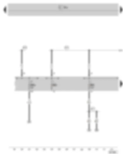 Wiring Diagram  SKODA SUPERB II 2014 - Fuse holder C in the dash panel