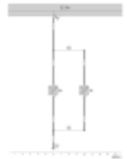 Wiring Diagram  SKODA SUPERB II 2013 - Heater element for spray jet