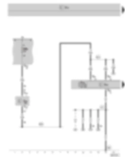Wiring Diagram  SKODA SUPERB II 2014 - Control unit with display for radio and navigation system - fuse holder B on the E box