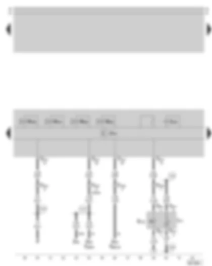 Wiring Diagram  SKODA SUPERB 2002 - ABS control unit with EDL and TCS - TCS switch