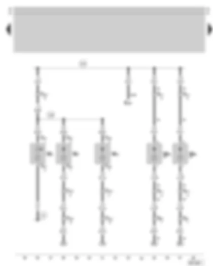 Wiring Diagram  SKODA SUPERB 2002 - Glove box light - footwell light