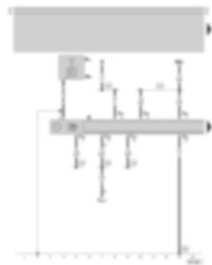 Wiring Diagram  SKODA SUPERB 2003 - Radio - aerial