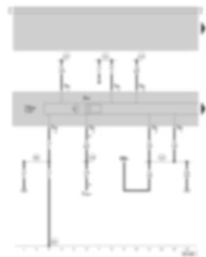 Wiring Diagram  SKODA SUPERB 2003 - Radio navigation system control unit