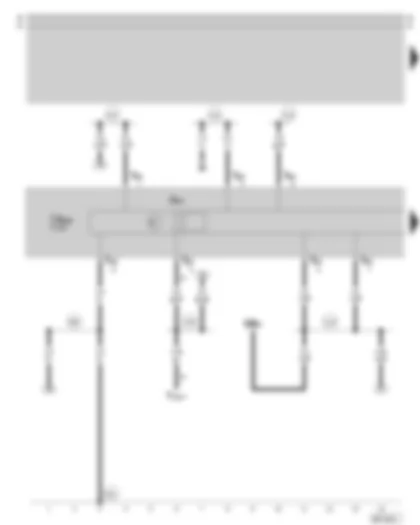 Wiring Diagram  SKODA SUPERB 2003 - Radio navigation system control unit