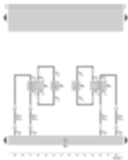 Wiring Diagram  SKODA SUPERB 2002 - Amplifier - front loudspeaker