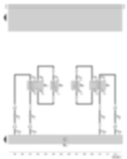 Wiring Diagram  SKODA SUPERB 2002 - Amplifier - rear loudspeaker