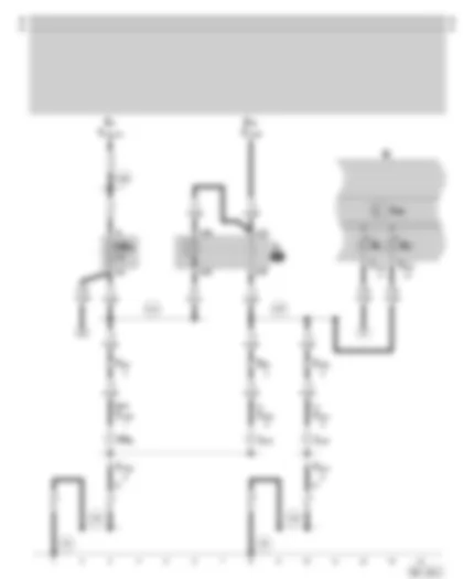 Wiring Diagram  SKODA SUPERB 2003 - Fog light