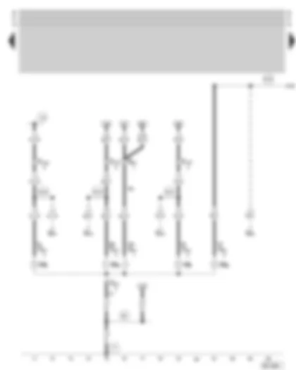 Wiring Diagram  SKODA SUPERB 2002 - Left tail light