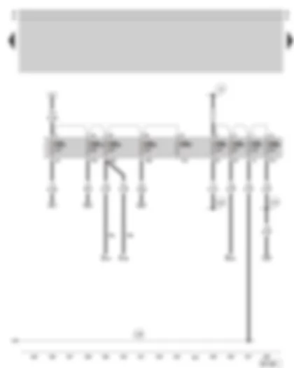 Wiring Diagram  SKODA SUPERB 2002 - Fuse holder