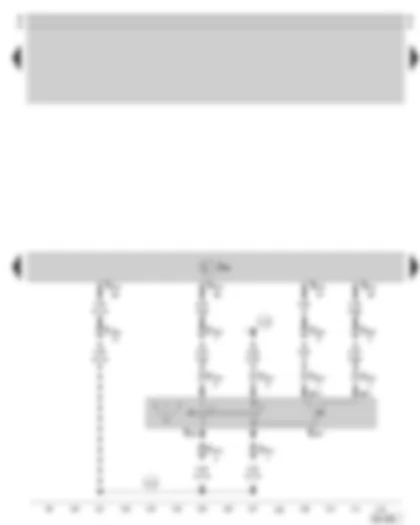 Wiring Diagram  SKODA SUPERB 2003 - Simos control unit - CCS switch
