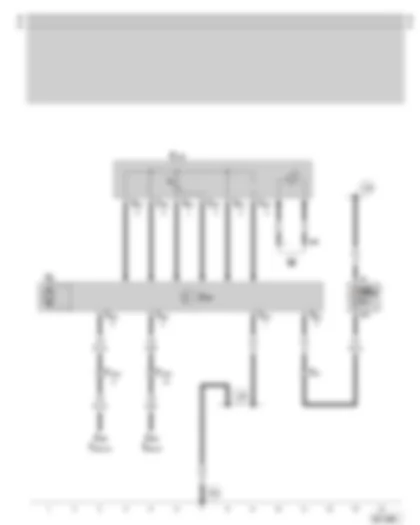 Wiring Diagram  SKODA SUPERB 2002 - Electrical sliding roof