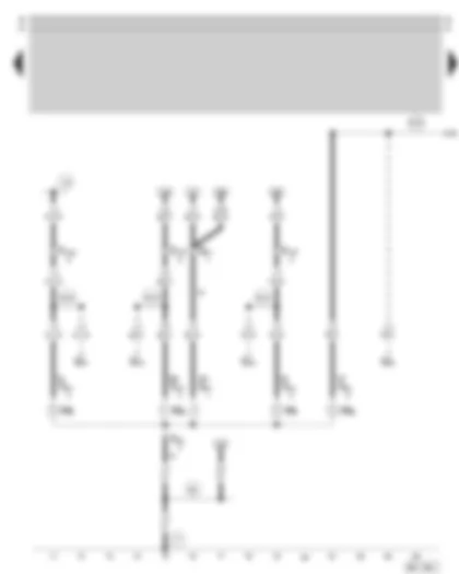 Wiring Diagram  SKODA SUPERB 2004 - Left tail light