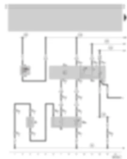 Wiring Diagram  SKODA SUPERB 2003 - Driver side seat heating - fuse holder