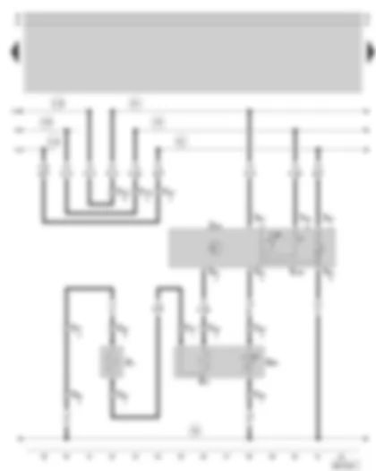 Wiring Diagram  SKODA SUPERB 2005 - heated rear left seat