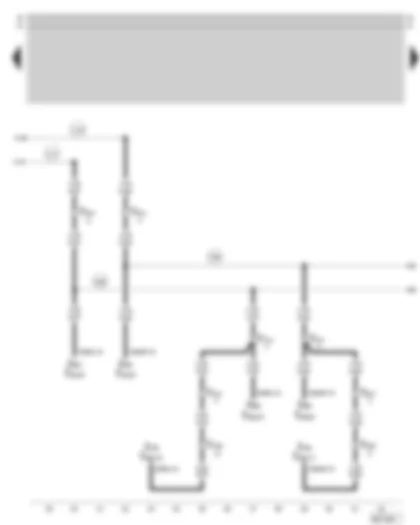 Wiring Diagram  SKODA SUPERB 2002 - Connection for: convenience electric central control unit - door control unit driver