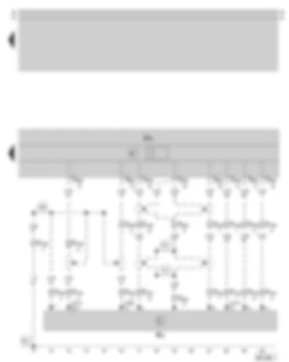 Wiring Diagram  SKODA SUPERB 2002 - Radio navigation system control unit - CD changer