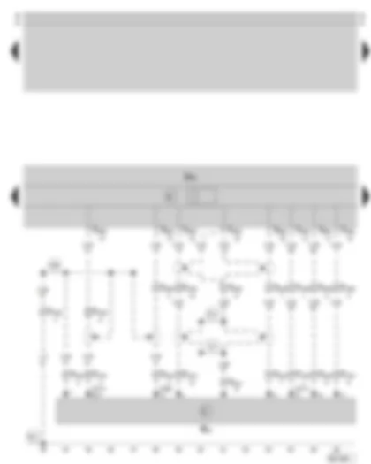 Wiring Diagram  SKODA SUPERB 2002 - Radio navigation system control unit - CD changer