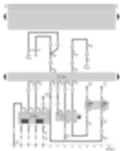 Wiring Diagram  SKODA SUPERB 2003 - Simos control unit - Simos current supply relay - ignition system - fuse holder