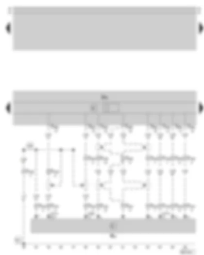 Wiring Diagram  SKODA SUPERB 2003 - Radio navigation system control unit - CD changer