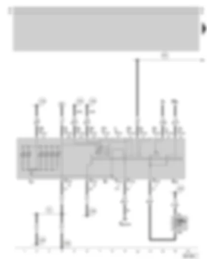 Wiring Diagram  SKODA SUPERB 2003 - Light switch - fuse holder