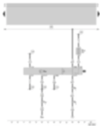 Wiring Diagram  SKODA SUPERB 2006 - Dipped headlight control unit - on/off