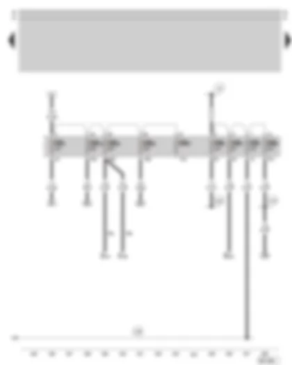 Wiring Diagram  SKODA SUPERB 2006 - Fuse holder