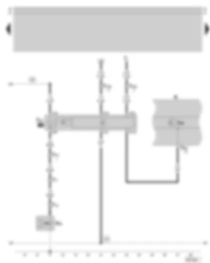 Wiring Diagram  SKODA SUPERB 2007 - Air conditioning system control unit - air conditioning system magnetic coupling - dash panel insert
